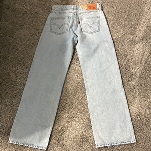 Levi's Light Blue Straight Leg Jeans Brand New!